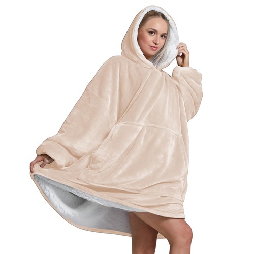 Oversized wearable hoodie - wearable,