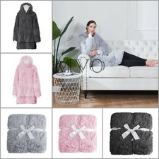 Shaggy Faux Fur Hoodie